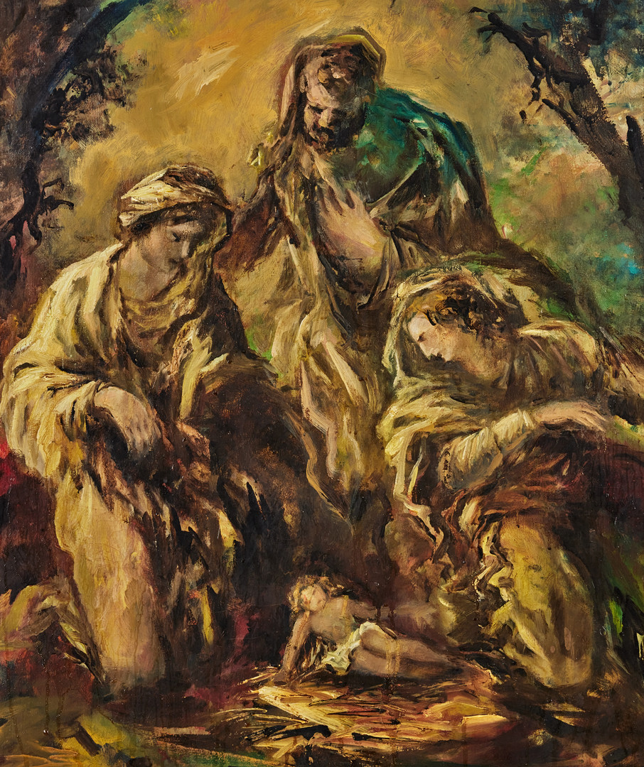 LUDOLF LIBERTS (LETTLAND, 1895-1959). Den heliga familjen.