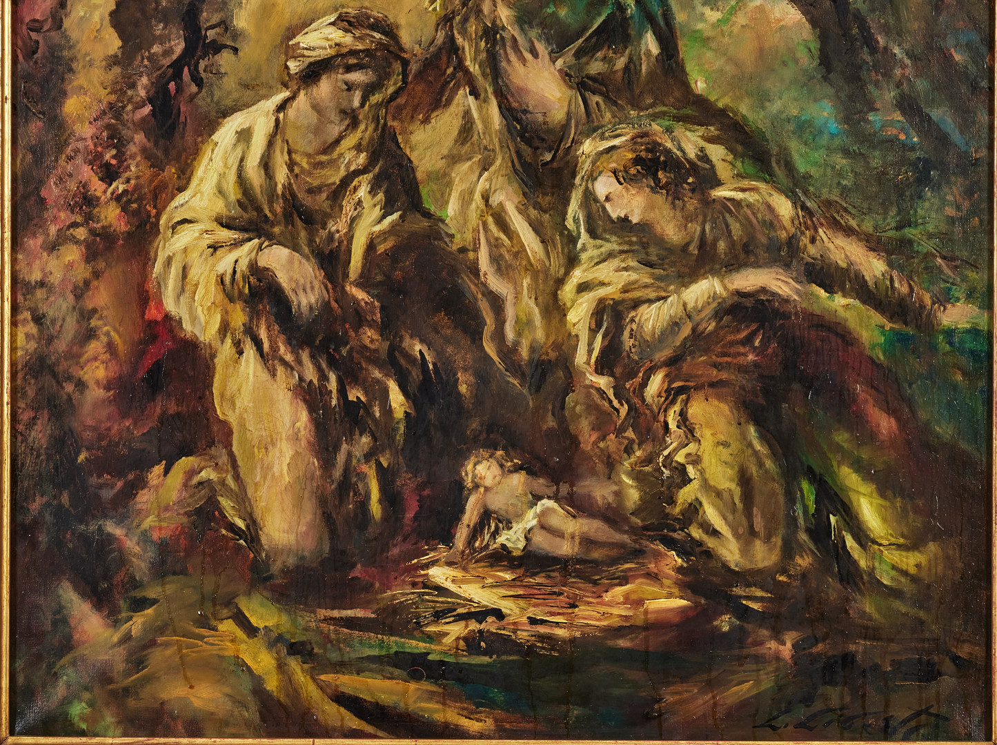 LUDOLF LIBERTS (LETTLAND, 1895-1959). Den heliga familjen.