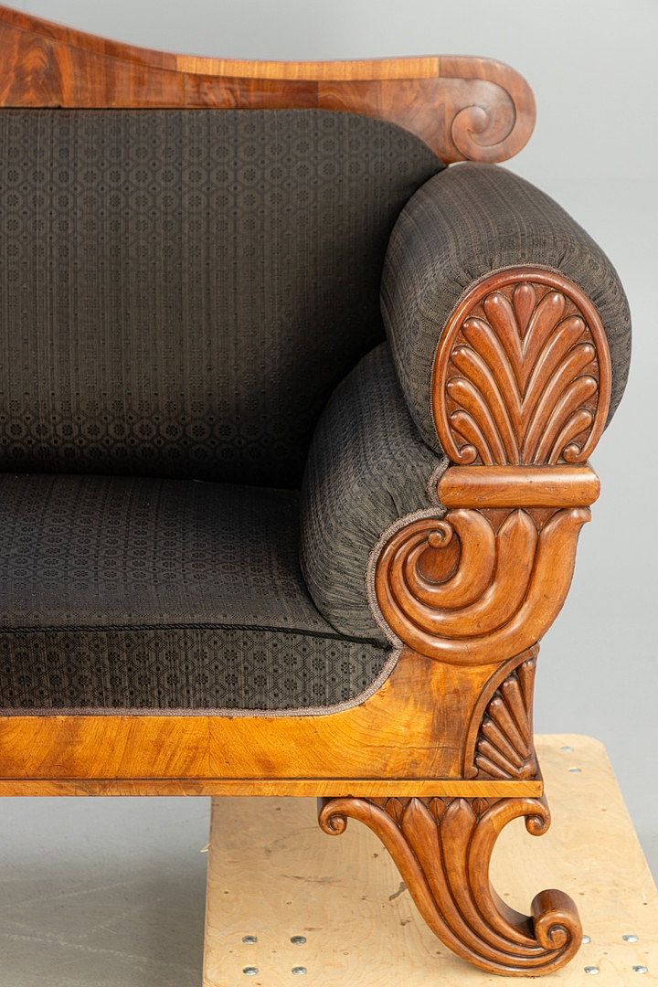 Biedermeier-Sofa, Norddeutschland, um 1830.