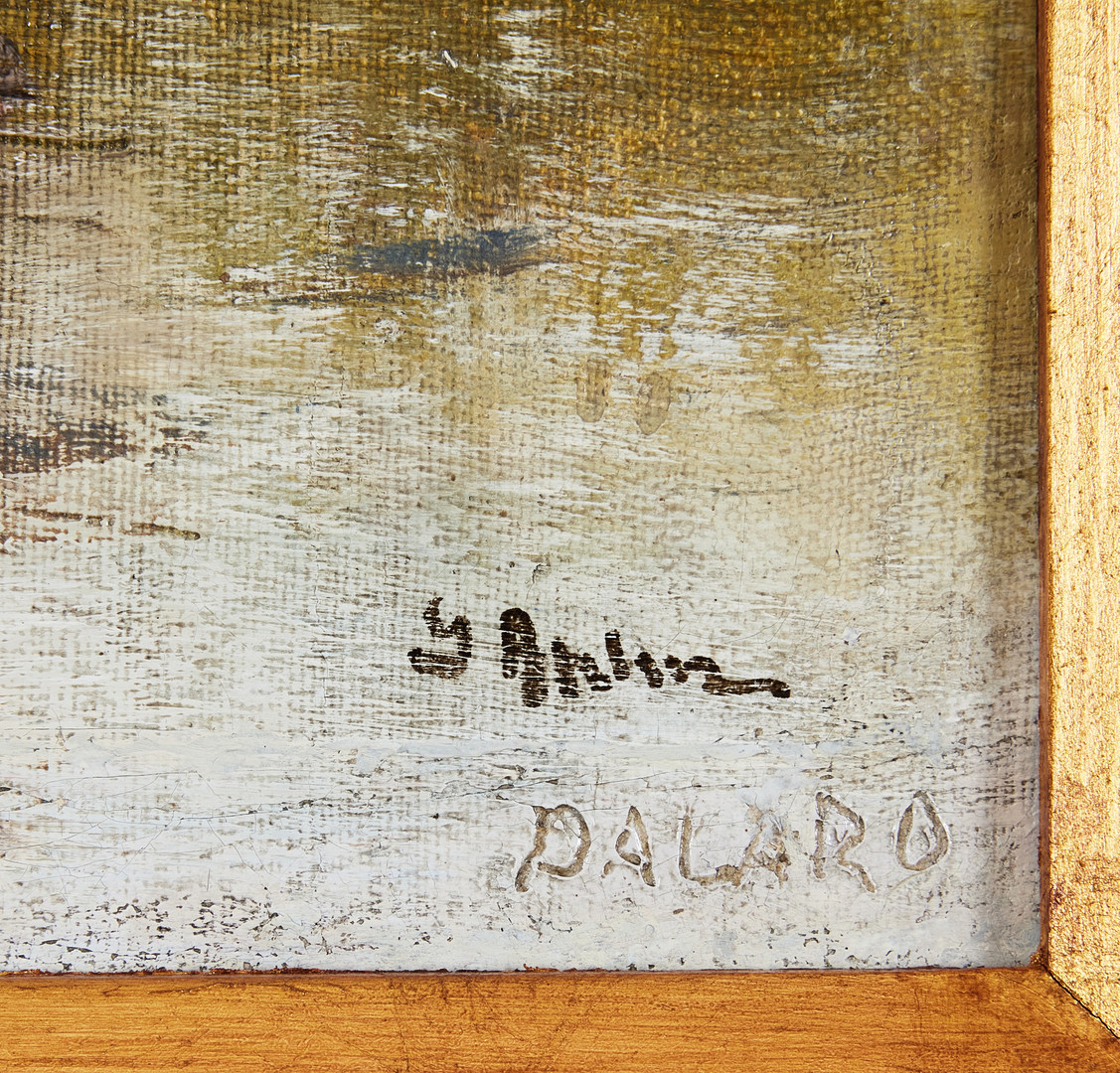 GERDA AHLM (1869-1956). Motiv från Dalarö.