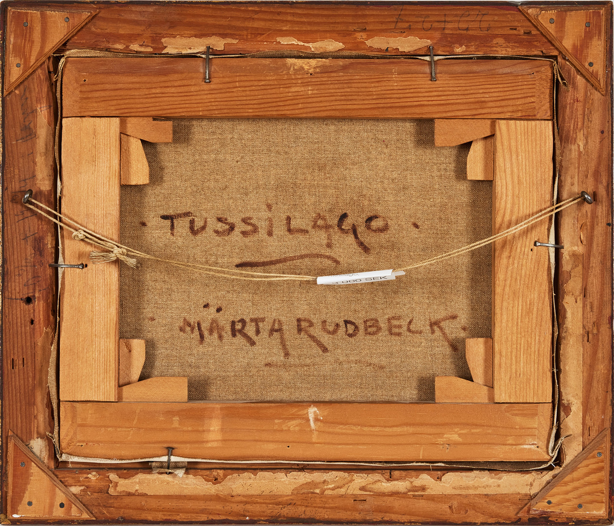 MÄRTA RUDBECK (1882-1933). Tussilago.