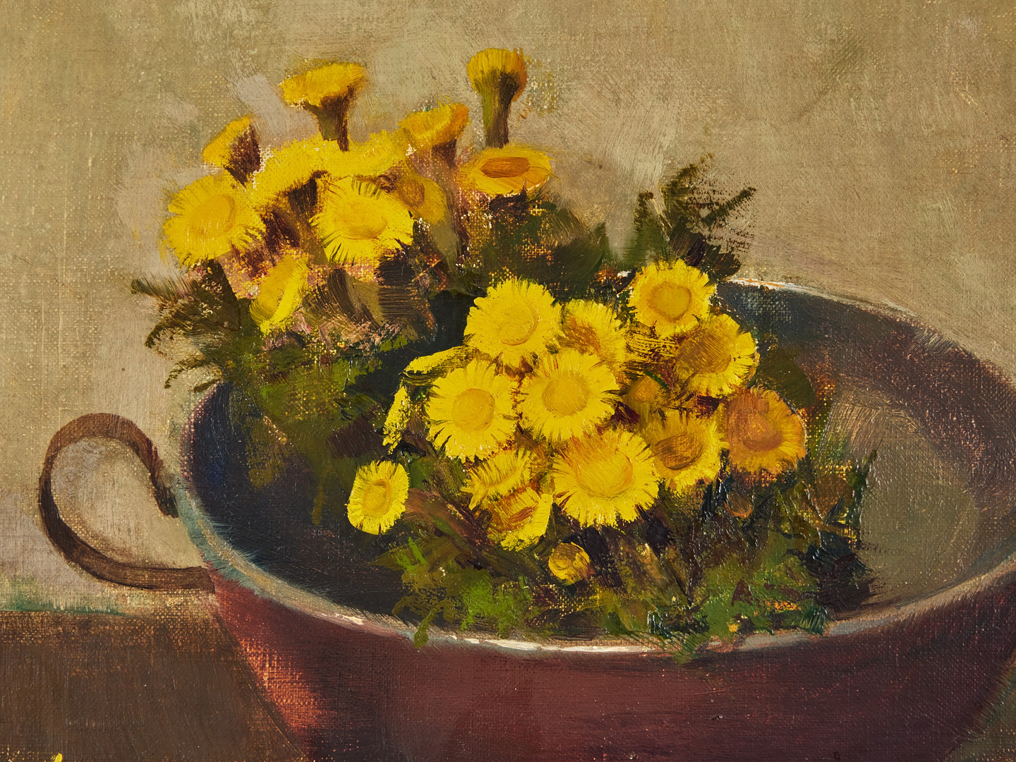 MÄRTA RUDBECK (1882-1933). Tussilago.
