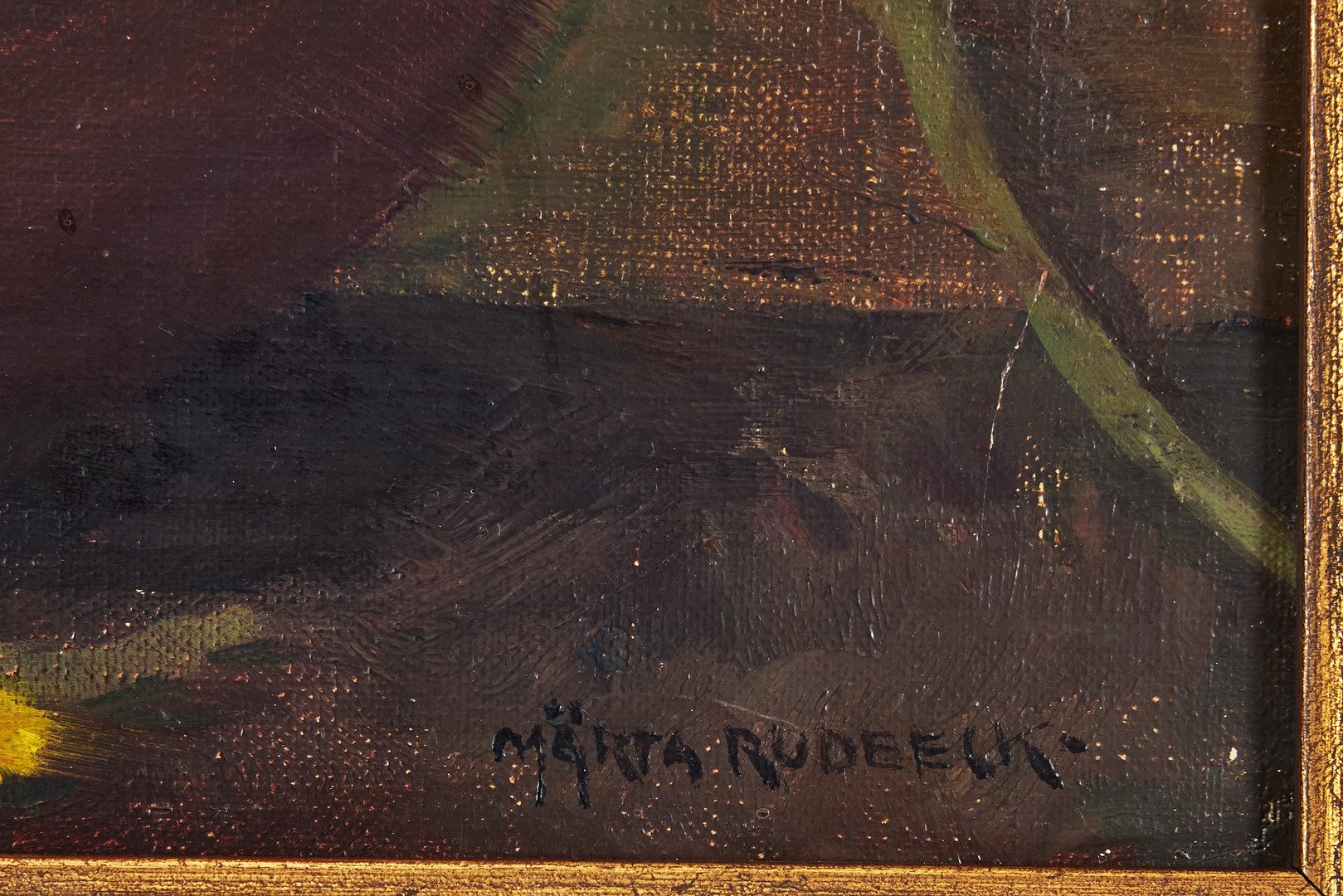 MÄRTA RUDBECK (1882-1933). Tussilago.