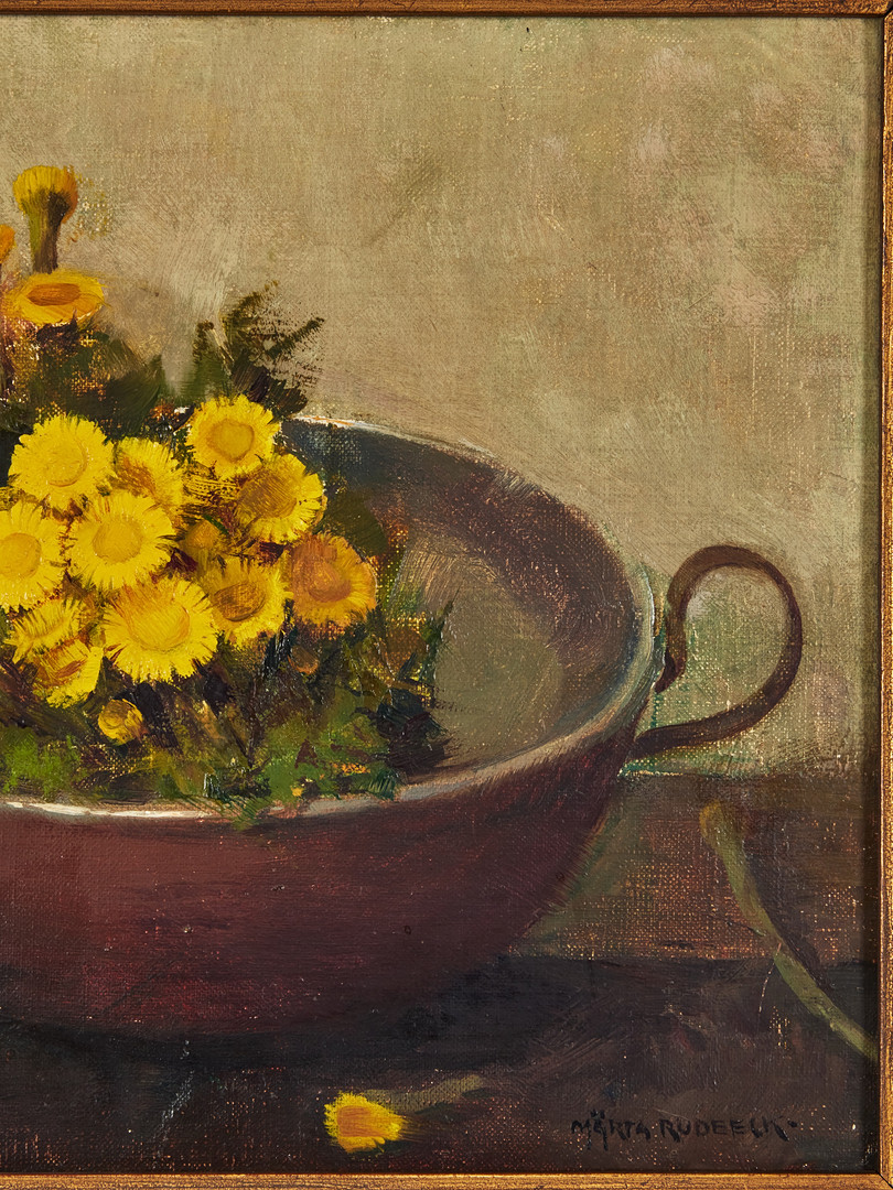 MÄRTA RUDBECK (1882-1933). Tussilago.