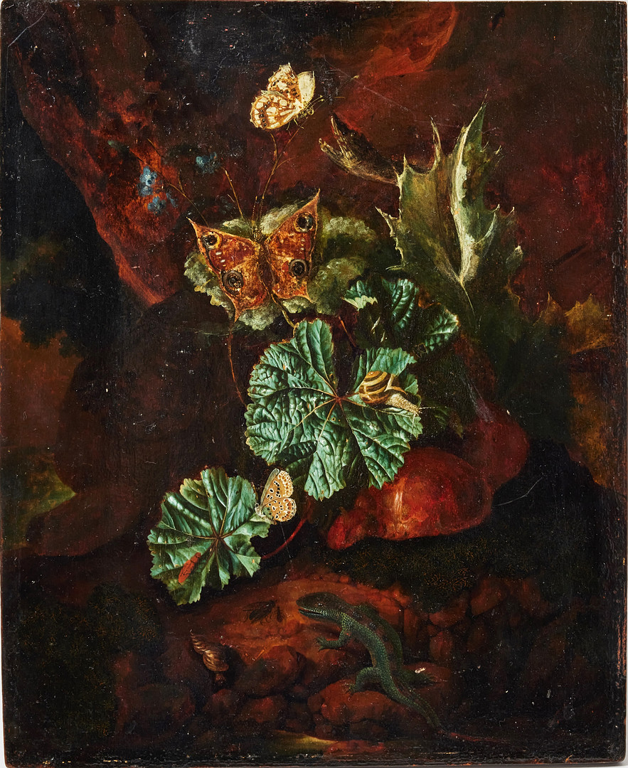 CARL WILHELM DE HAMILTON (BRYSSEL 1668-1754 AUGSBURG, TYSKLAND). Tillskriven, Stilleben.