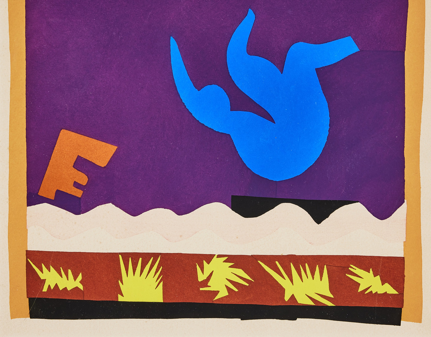 HENRI MATISSE. Pochoir i färg,