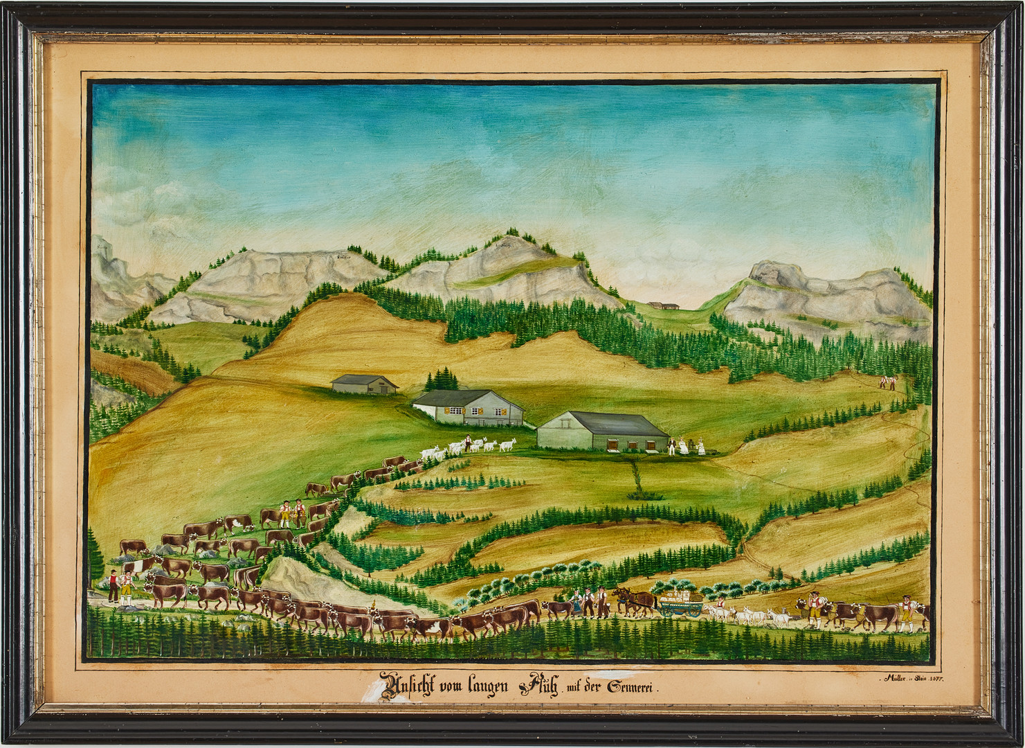 JOHANNES MÜLLER (SCHWEIZ, 1806-1897). 