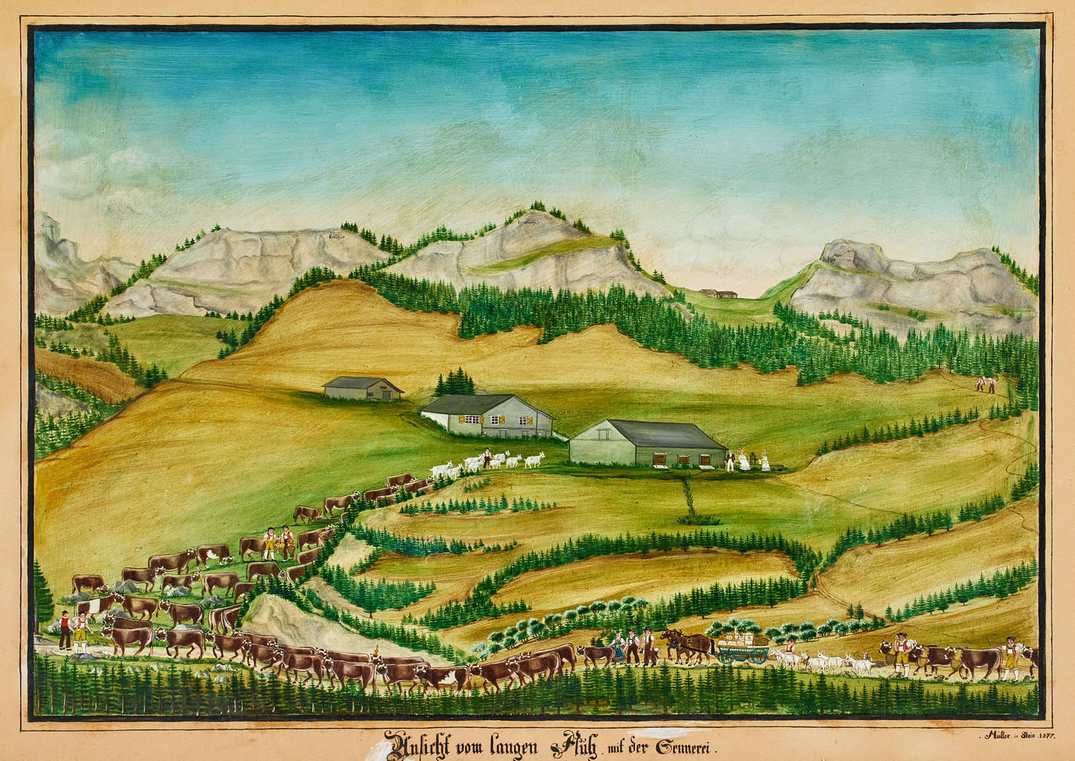 JOHANNES MÜLLER (SCHWEIZ, 1806-1897). 