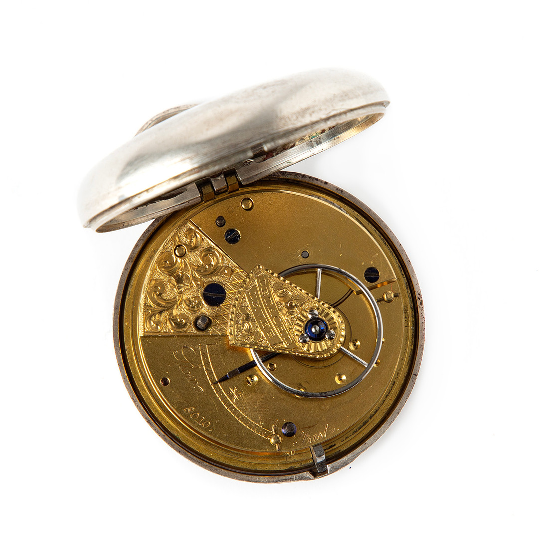 FICKUR, silver, England, 1830-tal.