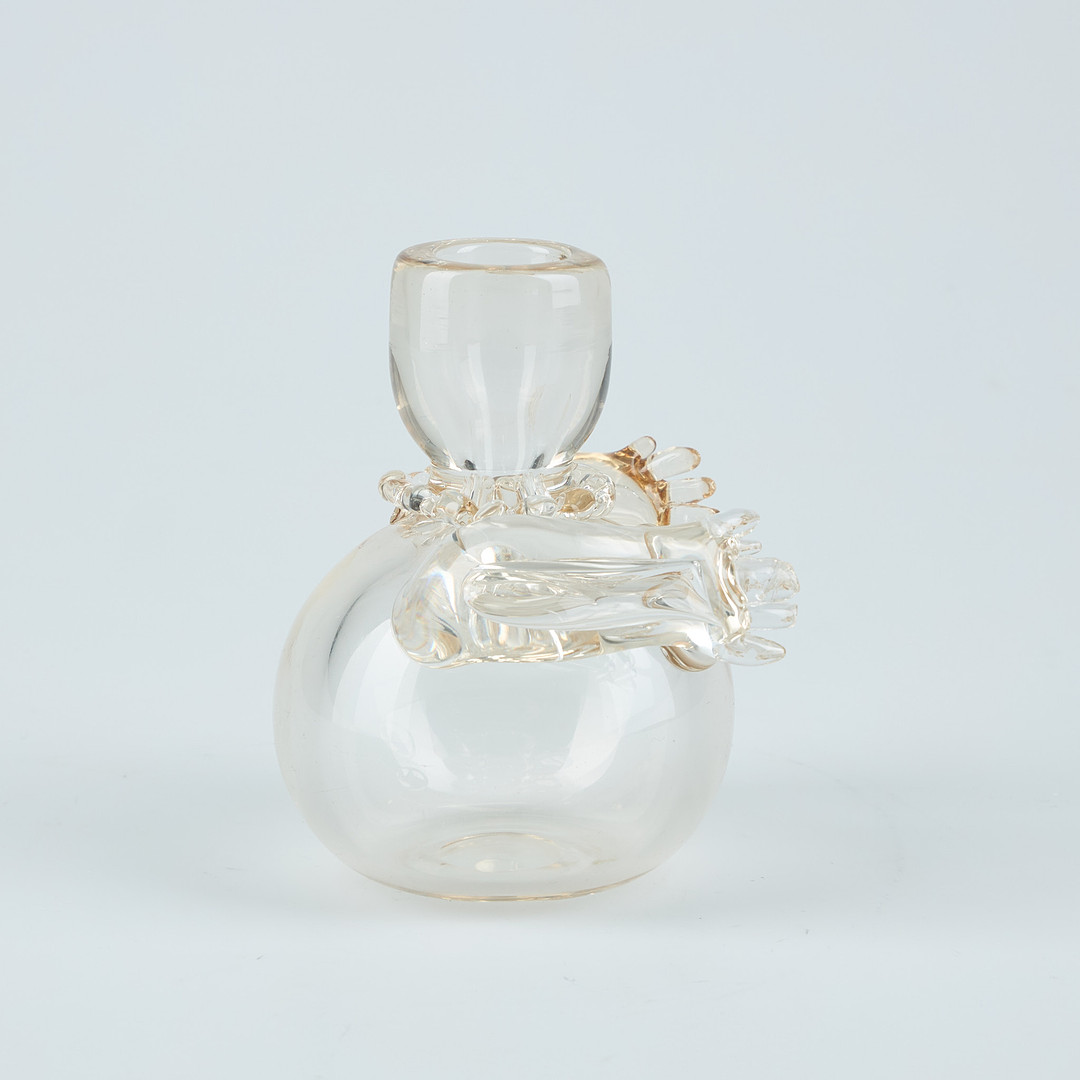 BJÖRN WECKSTRÖM. GLASSKULPTUR, 1970-talets mitt.