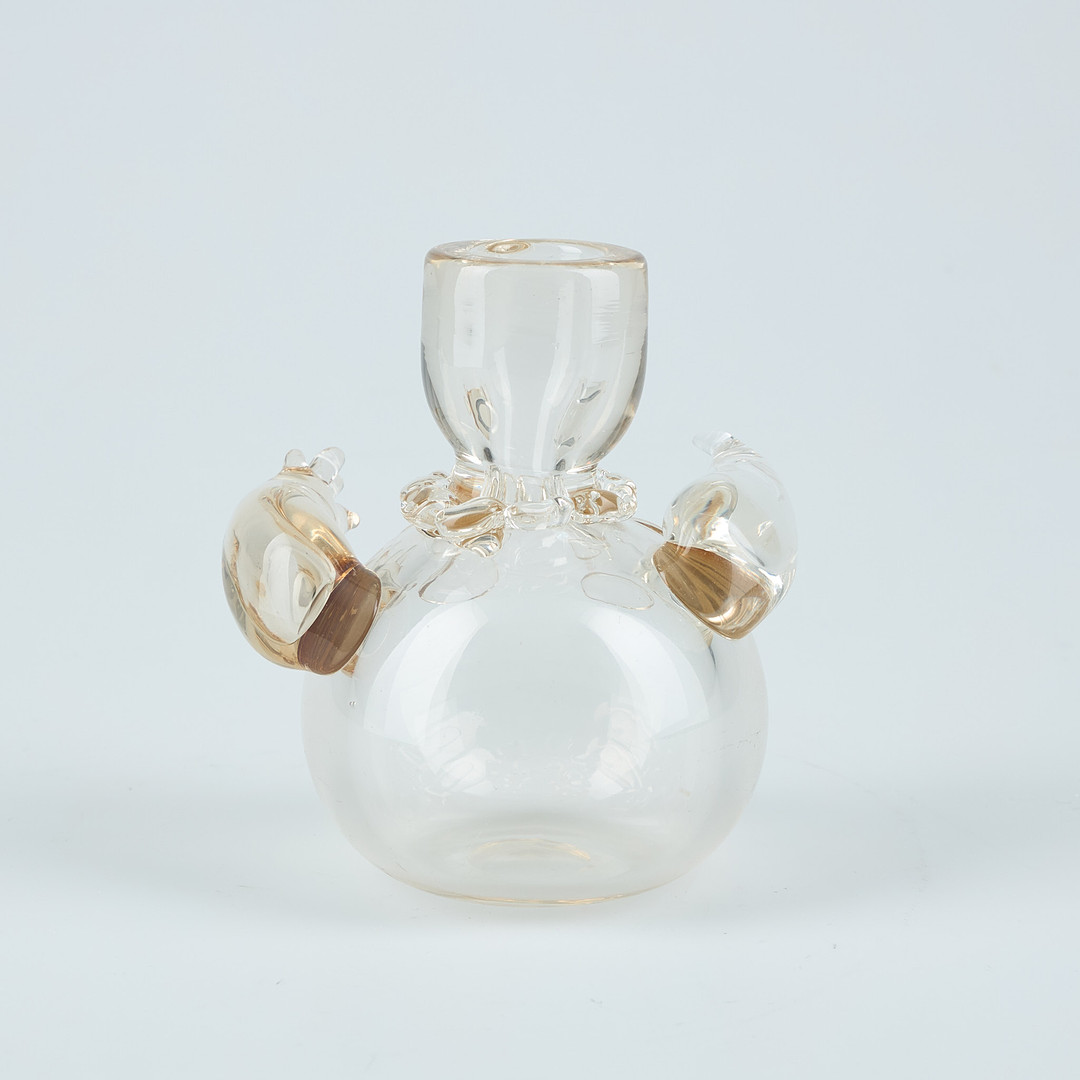 BJÖRN WECKSTRÖM. GLASSKULPTUR, 1970-talets mitt.