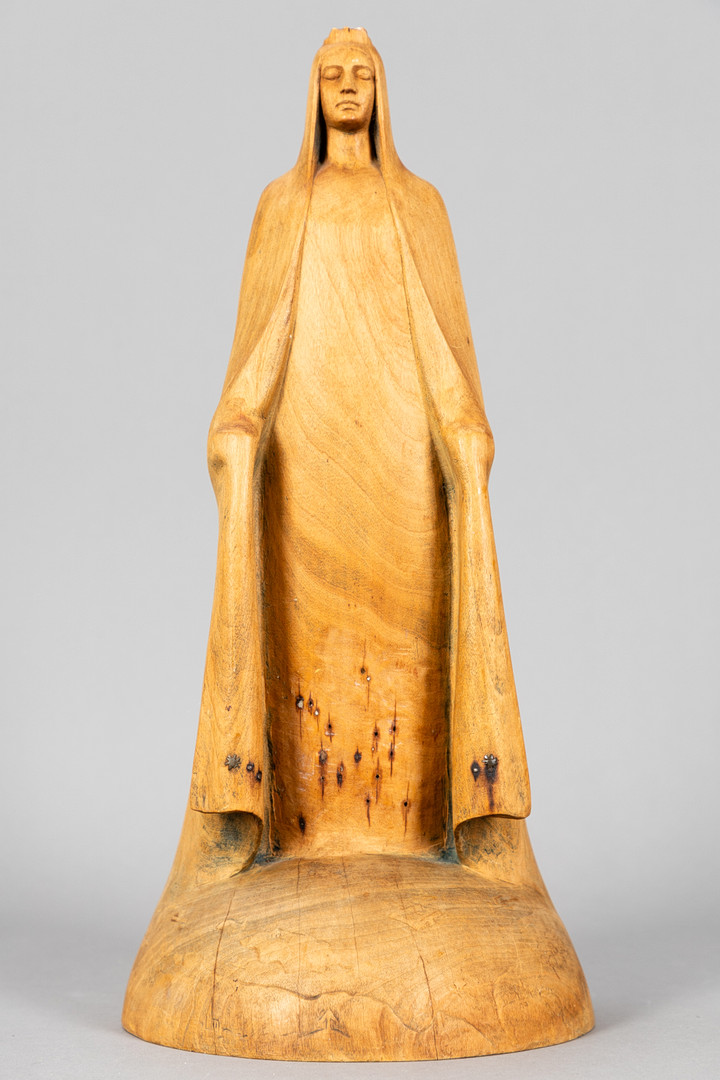 UNBEKANNTER KÜNSTLER. Jugendstil - Allegorische Figur der Nacht, um 1900/1920.