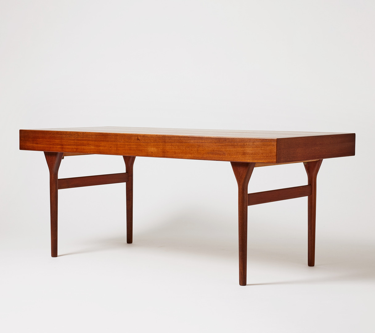 NANNA DITZEL. Writing desk, Søren Willadsen, Denmark 1950s/60s, teak.
