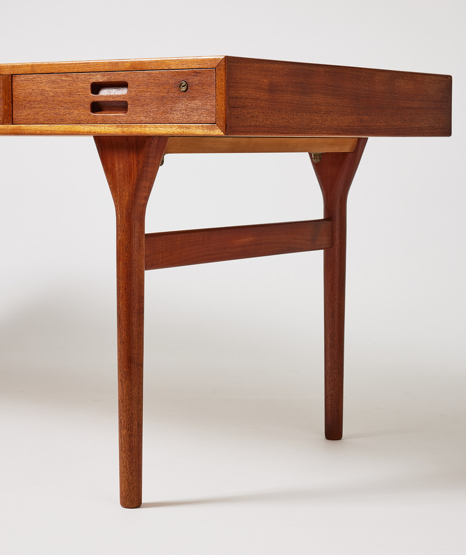 NANNA DITZEL. Writing desk, Søren Willadsen, Denmark 1950s/60s, teak.