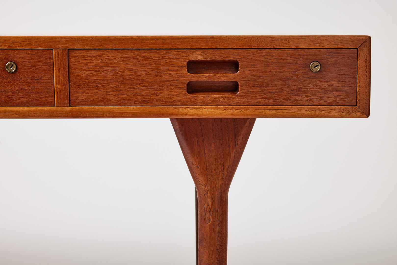 NANNA DITZEL. Writing desk, Søren Willadsen, Denmark 1950s/60s, teak.