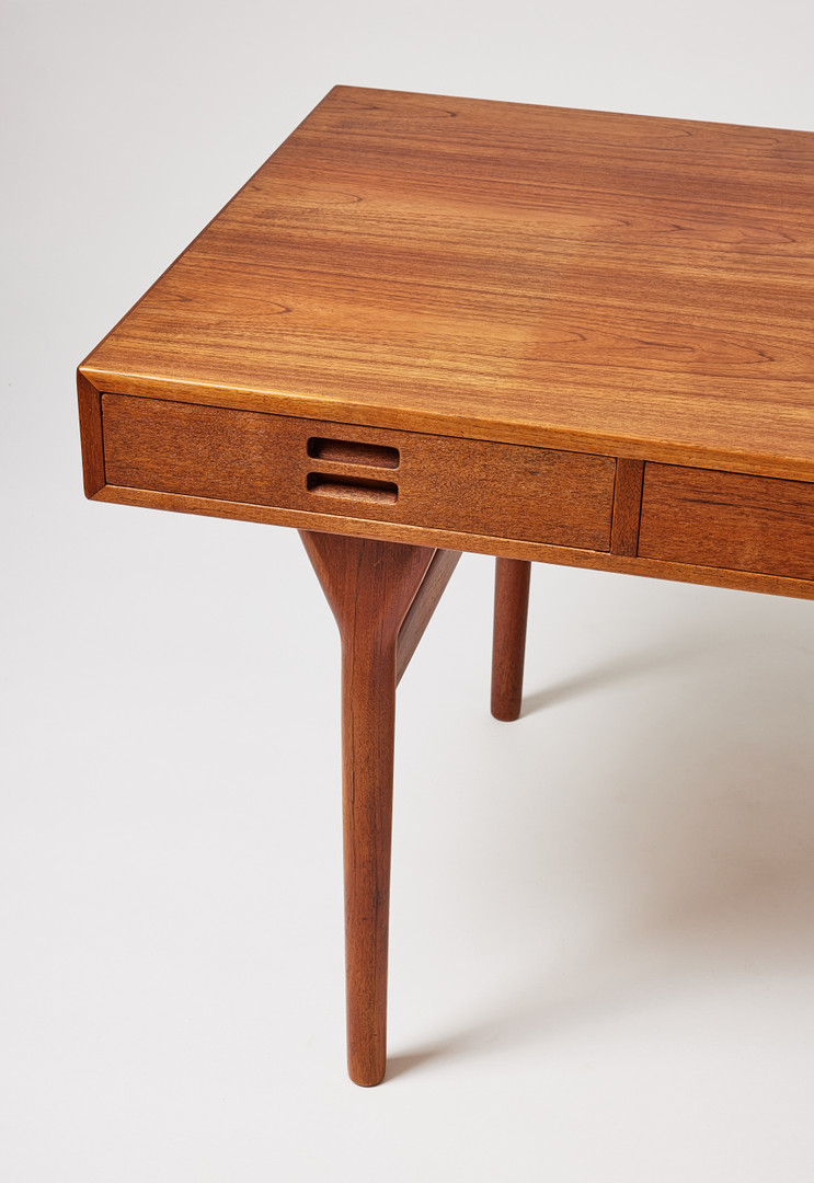 NANNA DITZEL. Writing desk, Søren Willadsen, Denmark 1950s/60s, teak.