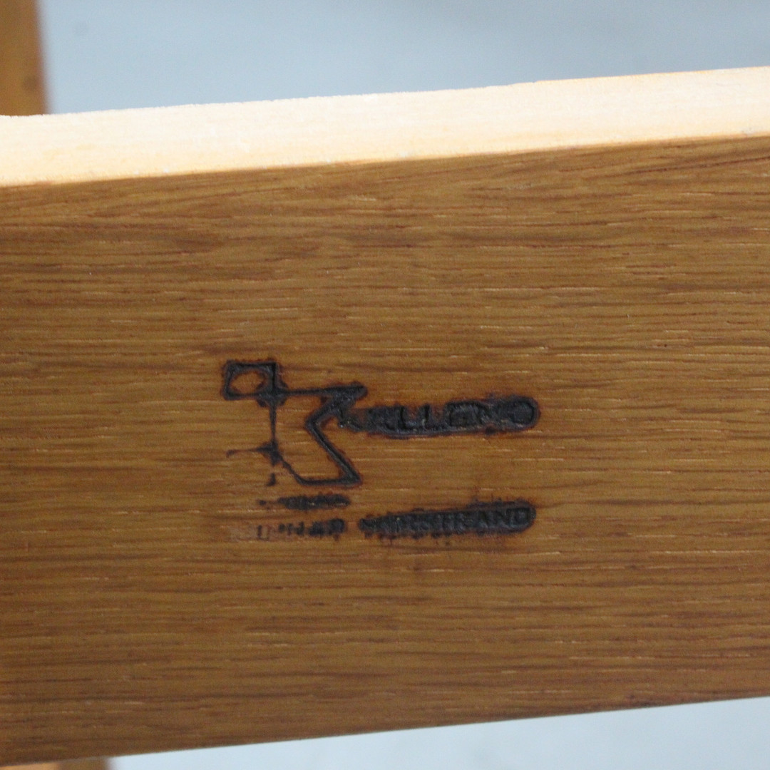 GUNNAR MYRSTRAND. Källemo. Highboard aus Eiche, Schweden, 1960er Jahre.