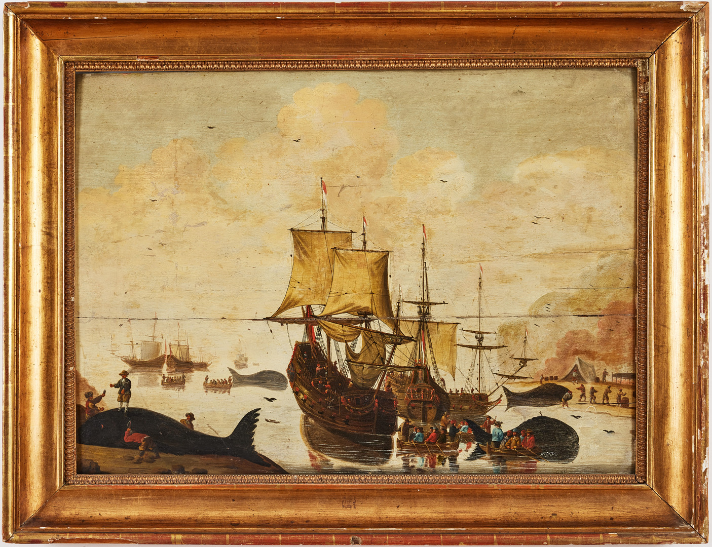 JACOB ARIE BELLEVOIS. hans krets, holländsk skola, 1600-tal, Valfångare.