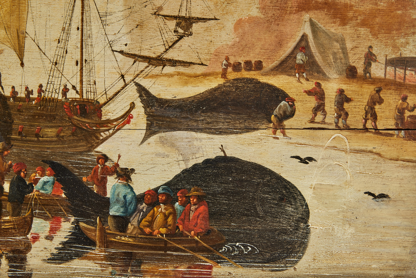 JACOB ARIE BELLEVOIS. hans krets, holländsk skola, 1600-tal, Valfångare.