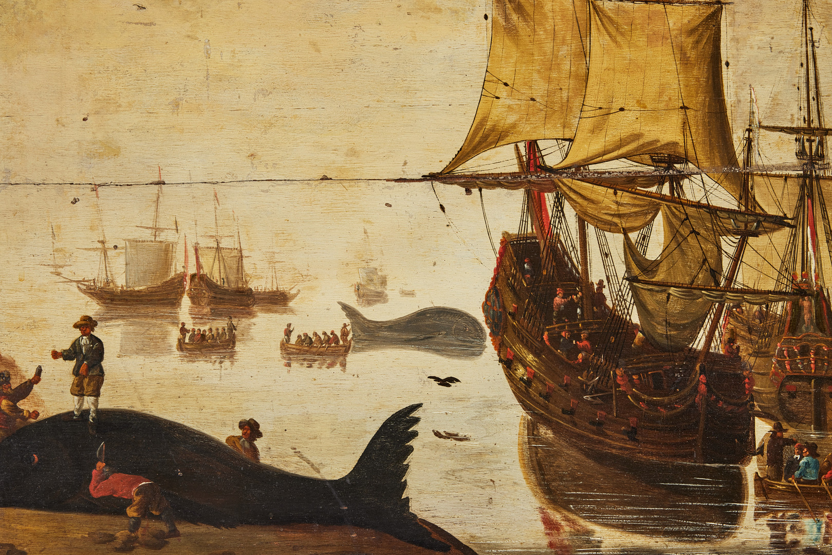 JACOB ARIE BELLEVOIS. hans krets, holländsk skola, 1600-tal, Valfångare.