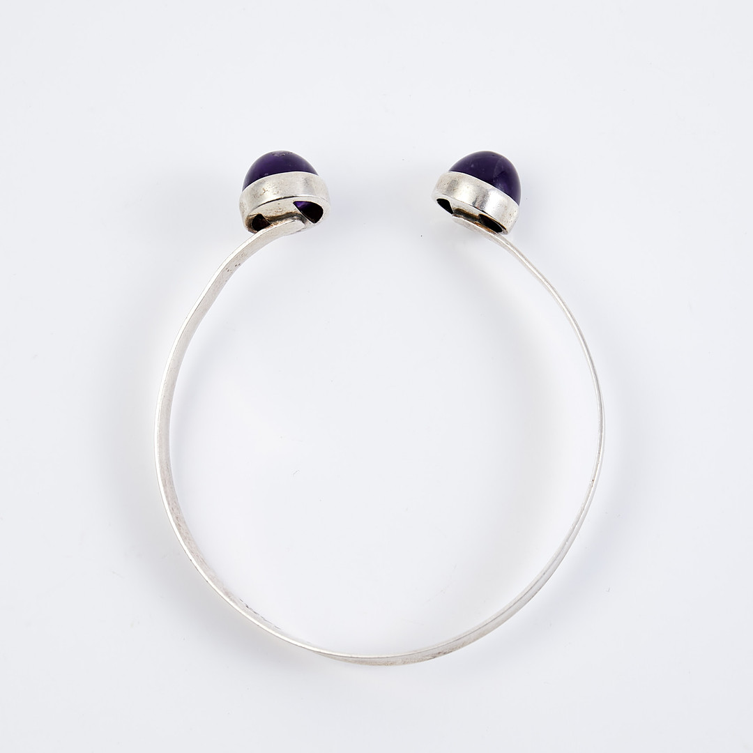 ÅKE LINDSTRÖM. Armband, sterlingsilver, Bengt Hallberg, Köping, 1974.