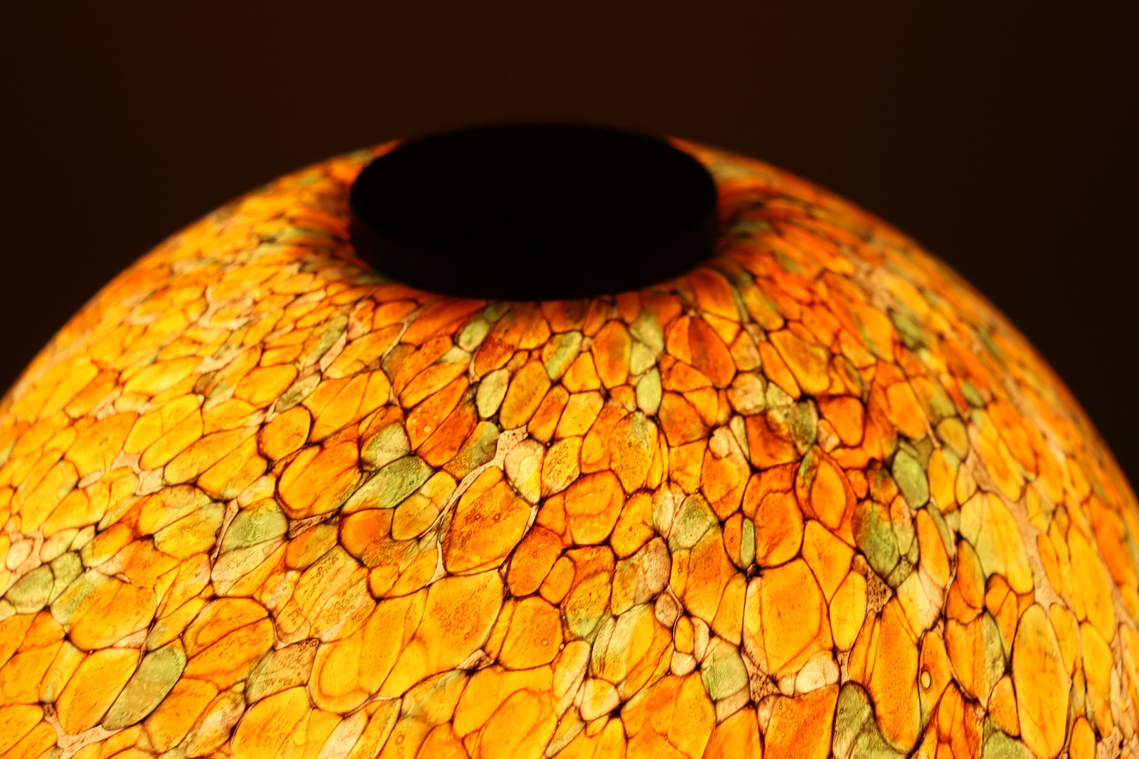 Große Mid Century Pilzleuchte/Mushroom Lampe von Peill und Putzler, 1970er Jahre.