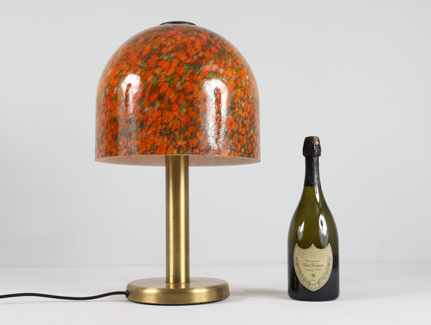 Große Mid Century Pilzleuchte/Mushroom Lampe von Peill und Putzler, 1970er Jahre.