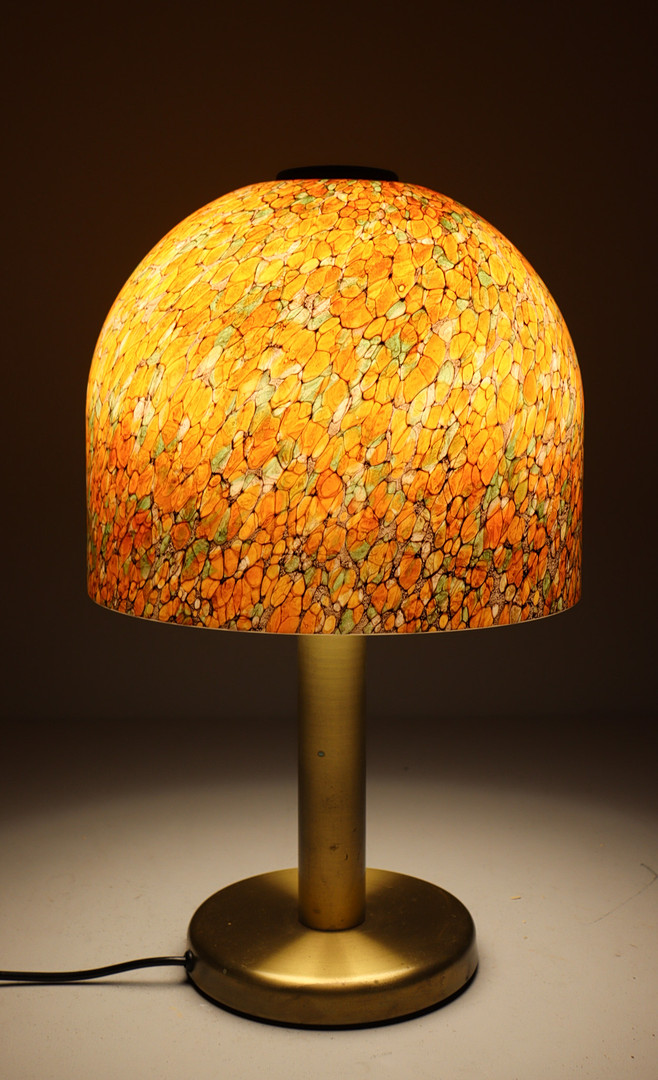 Große Mid Century Pilzleuchte/Mushroom Lampe von Peill und Putzler, 1970er Jahre.
