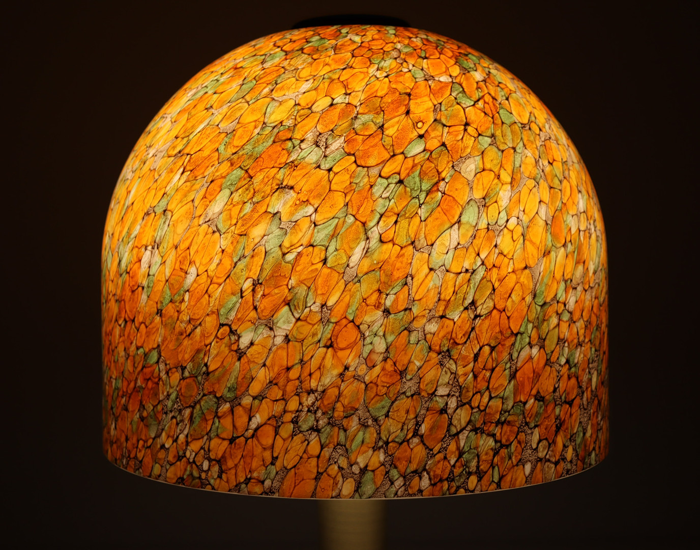 Große Mid Century Pilzleuchte/Mushroom Lampe von Peill und Putzler, 1970er Jahre.