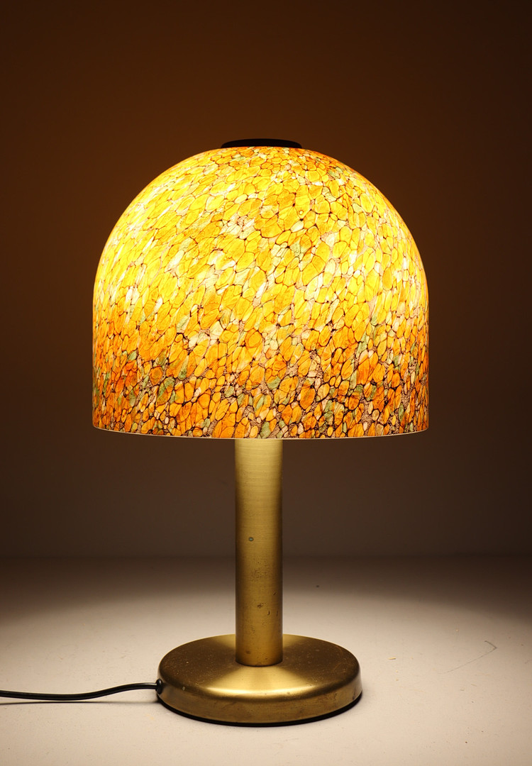 Große Mid Century Pilzleuchte/Mushroom Lampe von Peill und Putzler, 1970er Jahre.