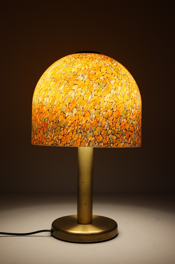 Große Mid Century Pilzleuchte/Mushroom Lampe von Peill und Putzler, 1970er Jahre.