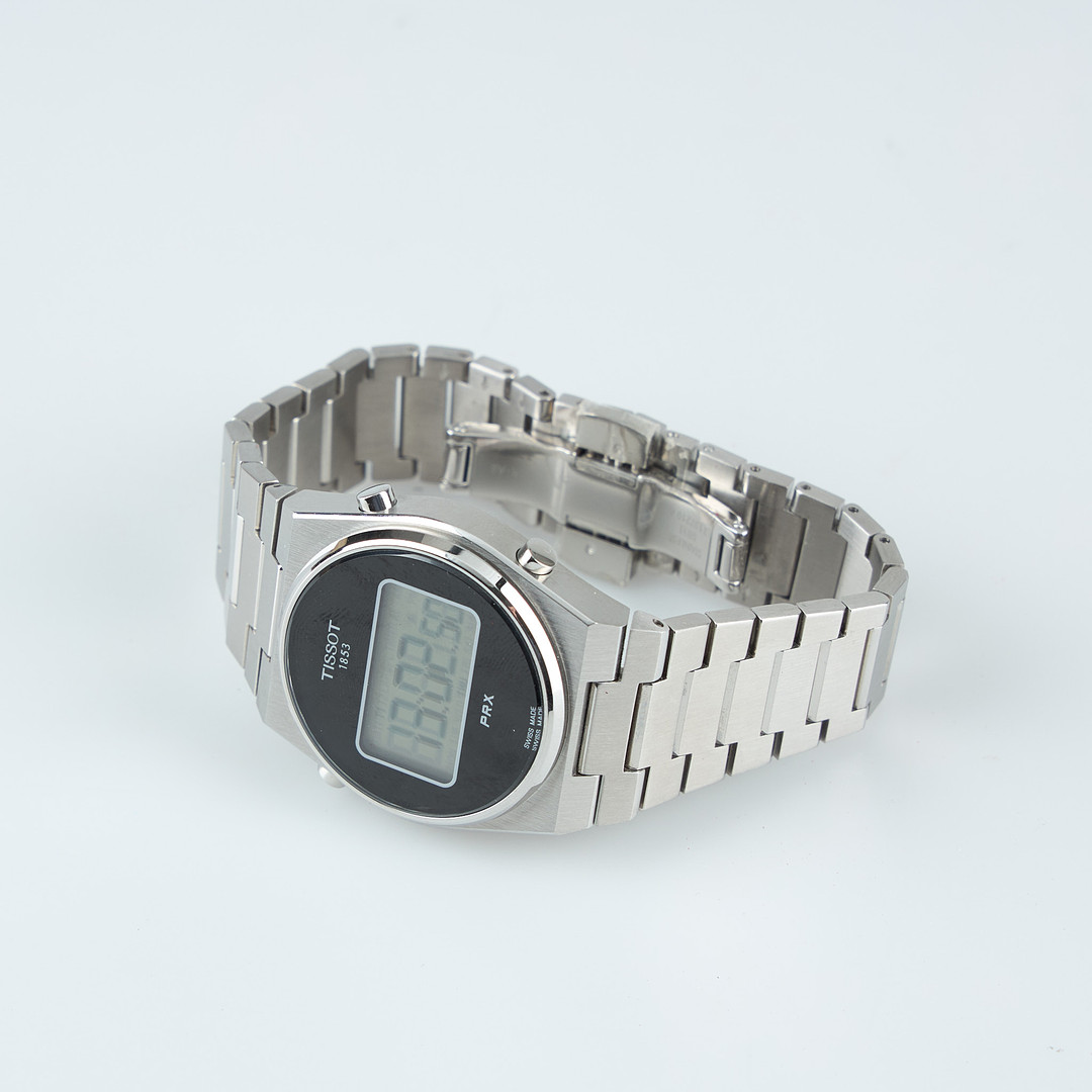 TISSOT, PRX, 35 mm, stål, quartz, mineralglas.