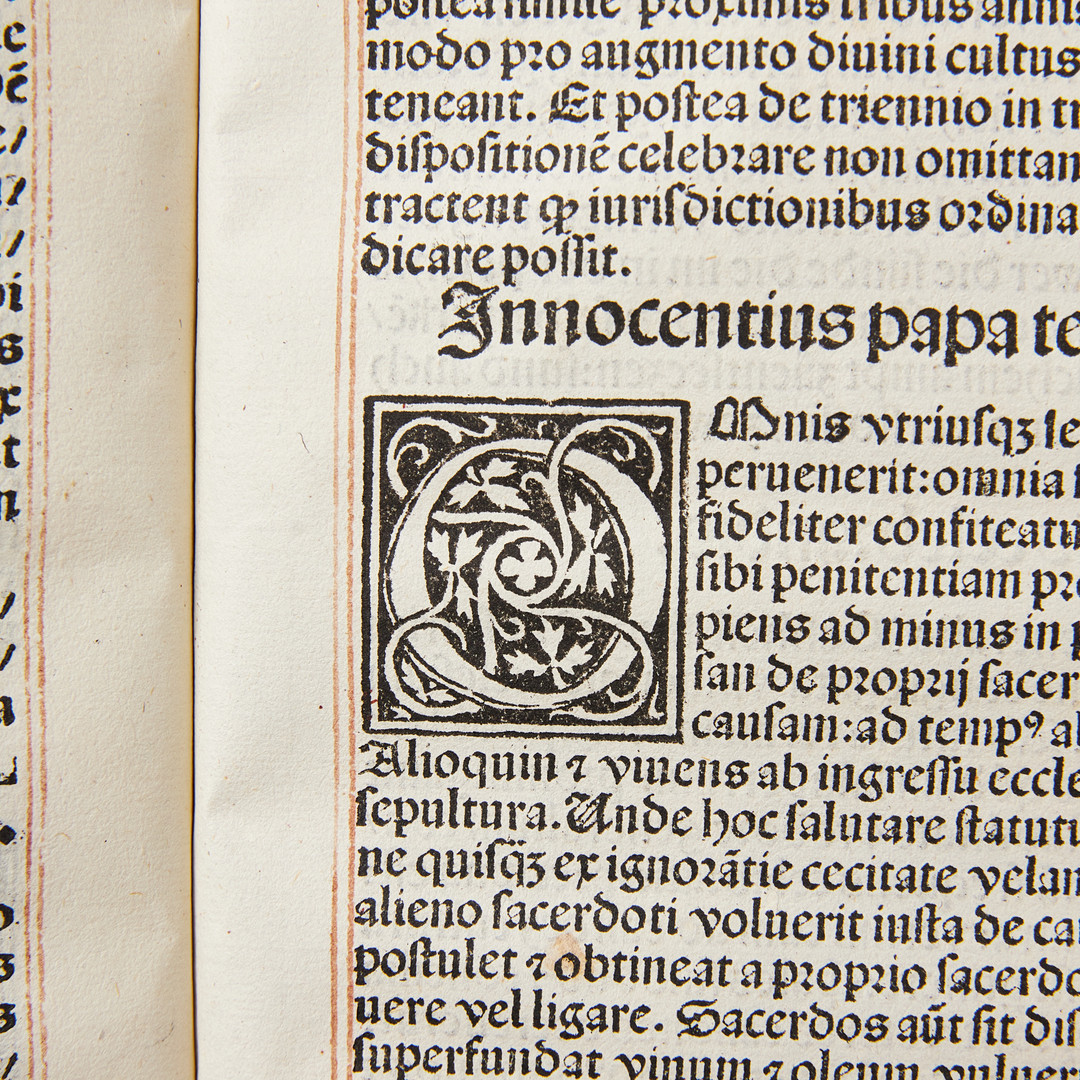 STATUTA PROVINCIALIA SALISBURGENSIA, Augsburg 1491 (Canon Law).