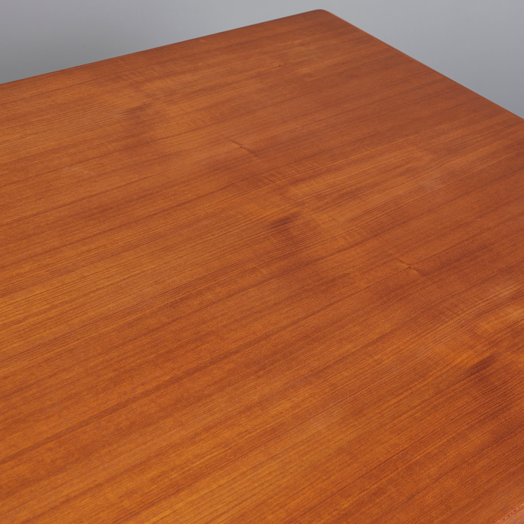 Henning Kjaernulf, Vejle Stole und Mobelfabrik, Esstisch / Tisch, Teak, 1960er Jahre, Dänemark.