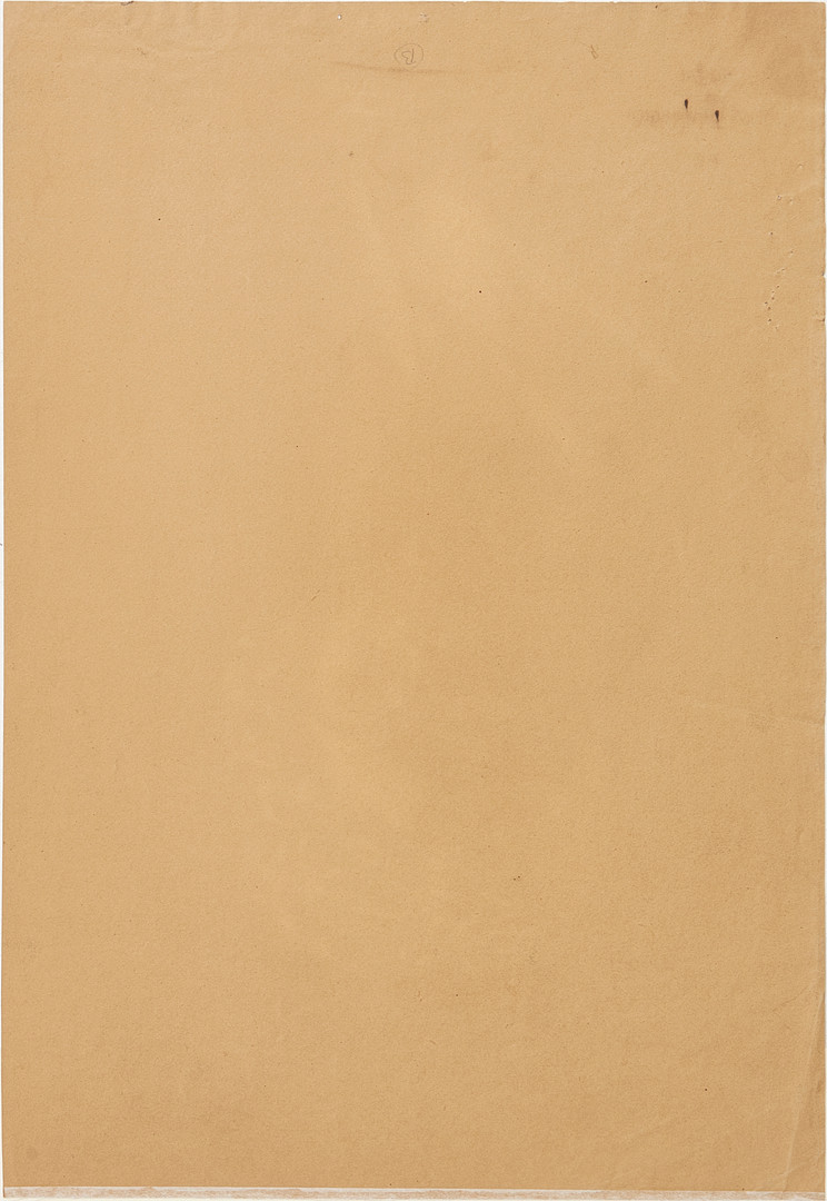 BERNHARD WILHELM WOHLFAHRT (1812-1863). Modellstudie 1829.