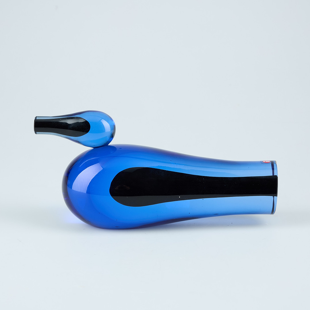 GIORGIO VIGNA (ITALIEN 1955). GLASFÅGEL, signerad G. Vigna, Iittala.