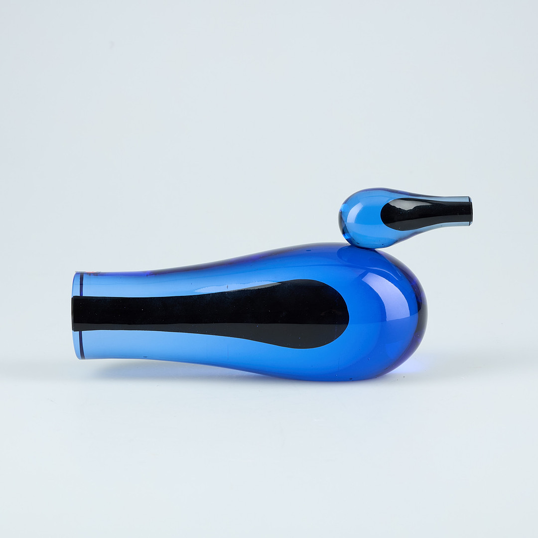 GIORGIO VIGNA (ITALIEN 1955). GLASFÅGEL, signerad G. Vigna, Iittala.
