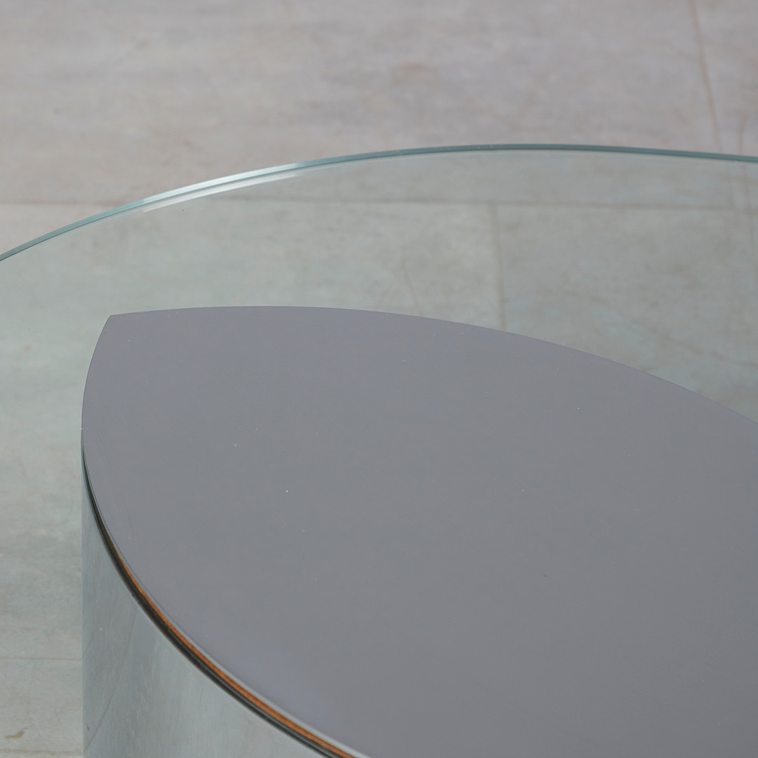 CINI BOERI. für Gavina, Couchtisch / Coffee Table, Modell 'Luncario', 1970er Jahre, Italien.