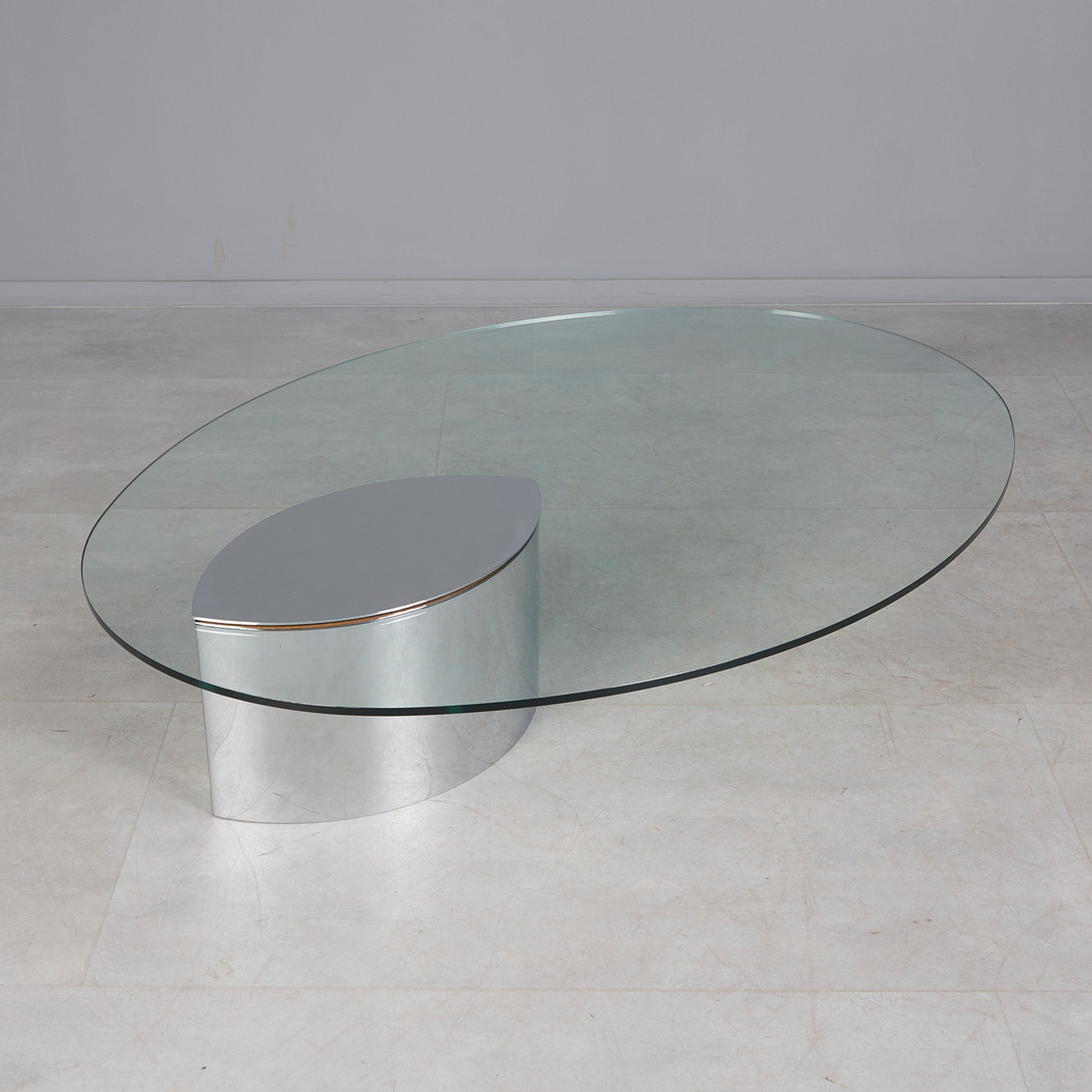 CINI BOERI. für Gavina, Couchtisch / Coffee Table, Modell 'Luncario', 1970er Jahre, Italien.