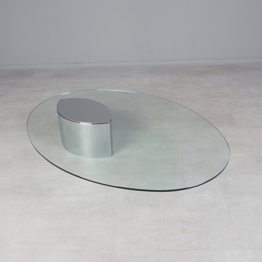 CINI BOERI. für Gavina, Couchtisch / Coffee Table, Modell 'Luncario', 1970er Jahre, Italien.