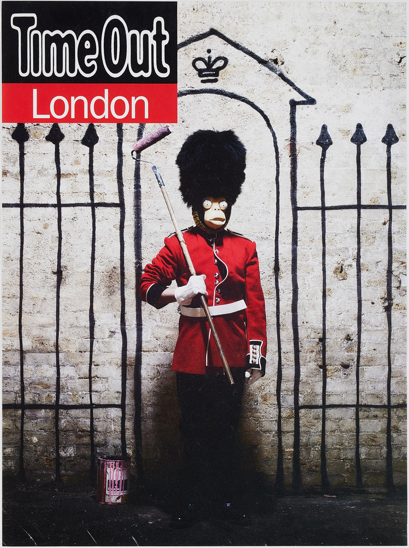 BANKSY. Poster, offset, Time out London - Banksy Special Issue, 2010, ed 5000.