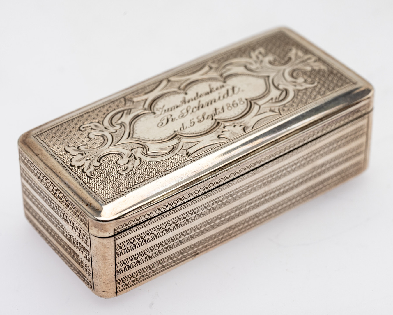 Sammlung von drei kleinen Deckeldosen, Kopenhagen, Österreich u.a. 19./Anfang 20. Jh. (3).