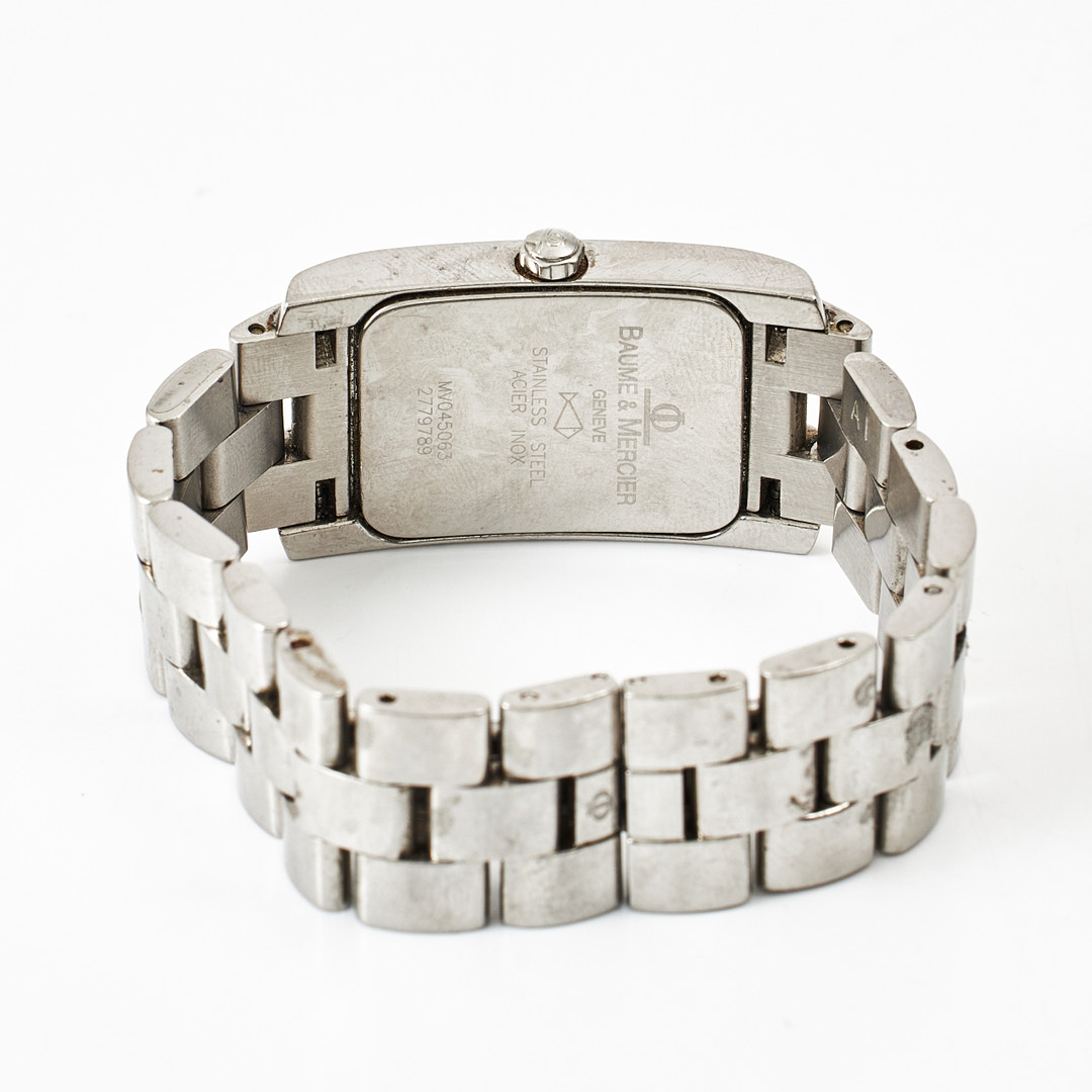 BAUME MERCIER, armbandsur, Hampton, stål.