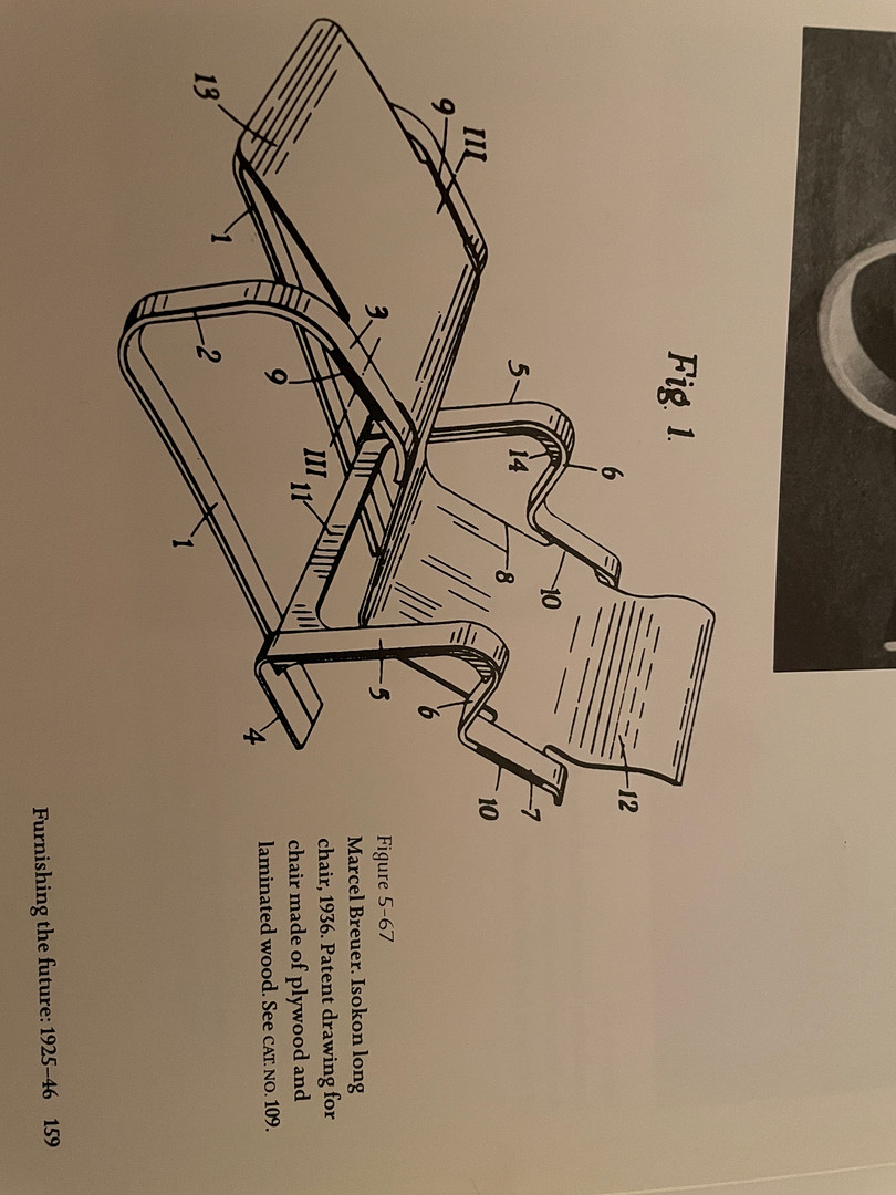MARCEL BREUER. “Isokon Long Chair”, lounge chair, Isokon Furniture Co., England 1930s, designed 1936, laminated birch plywood.