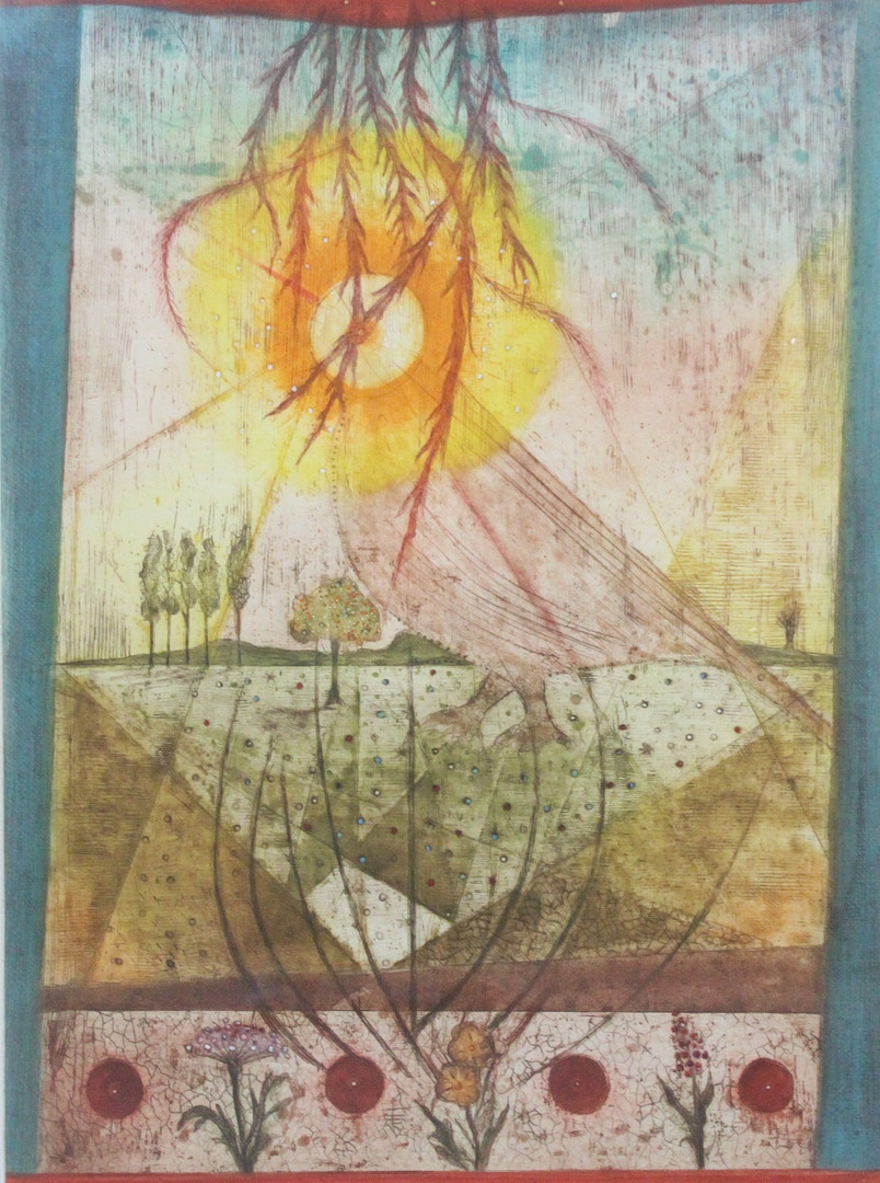RENÉ CARCAN (1925-1993). Radierung, '' Ohne Titel '' signiert.