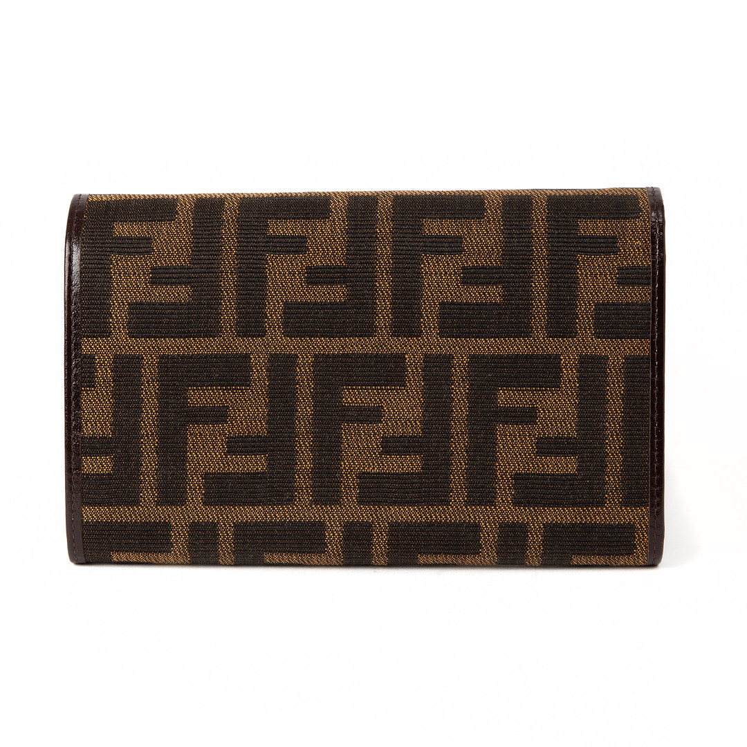 FENDI. Plånbok, textil, Italien.