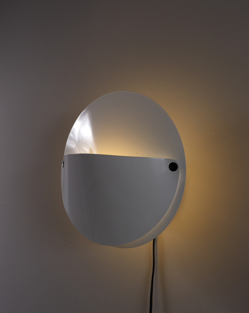 ACHILLE CASTIGLIONI. Wandlampe/Wandleuchte von Achille Castiglioni für Flos, Modell: 'Giovi', Italien, 1980er Jahre.