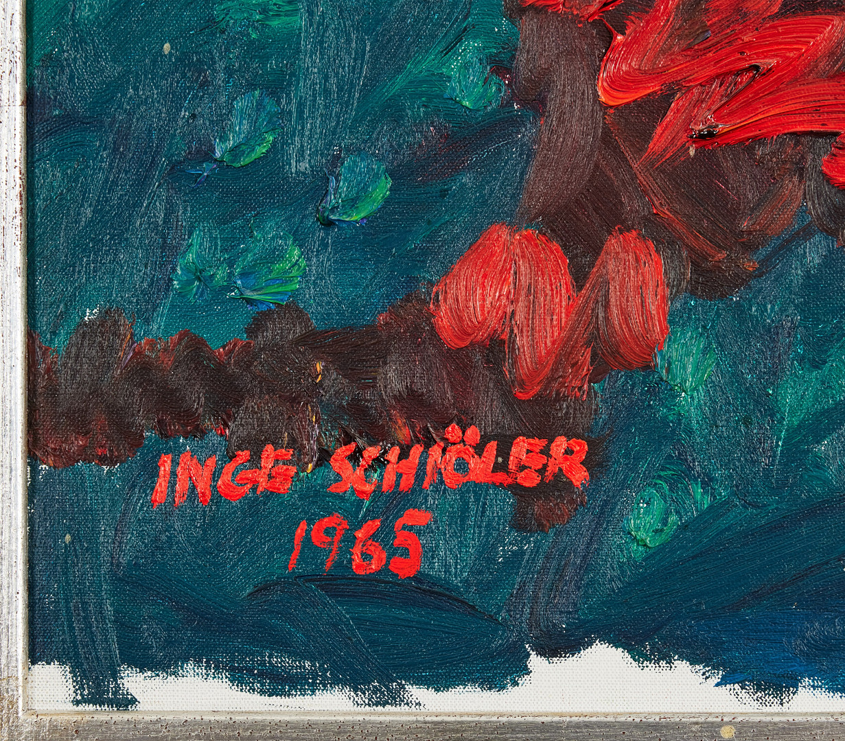 INGE SCHIÖLER. Berghed södra Koster.