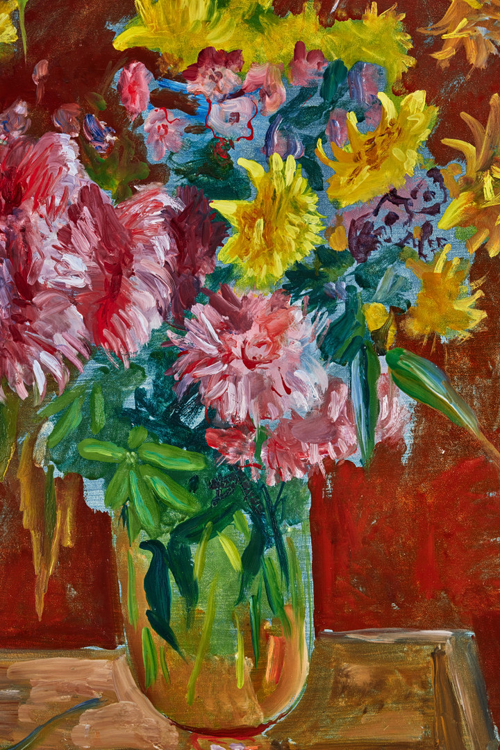 ISAAC GRÜNEWALD. Blomsterstilleben.