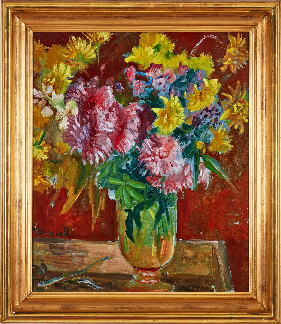 ISAAC GRÜNEWALD. Blomsterstilleben.